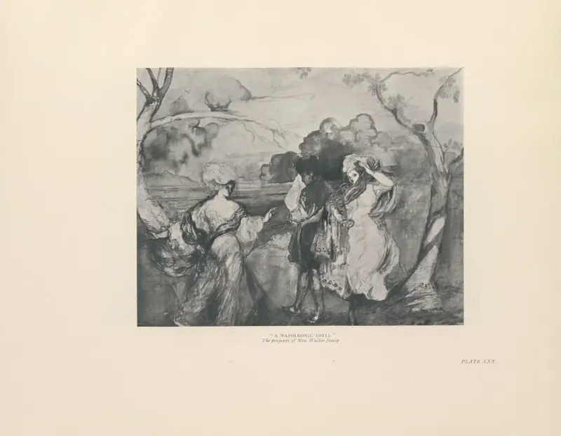 Napoleońska idylla, Charles Conder