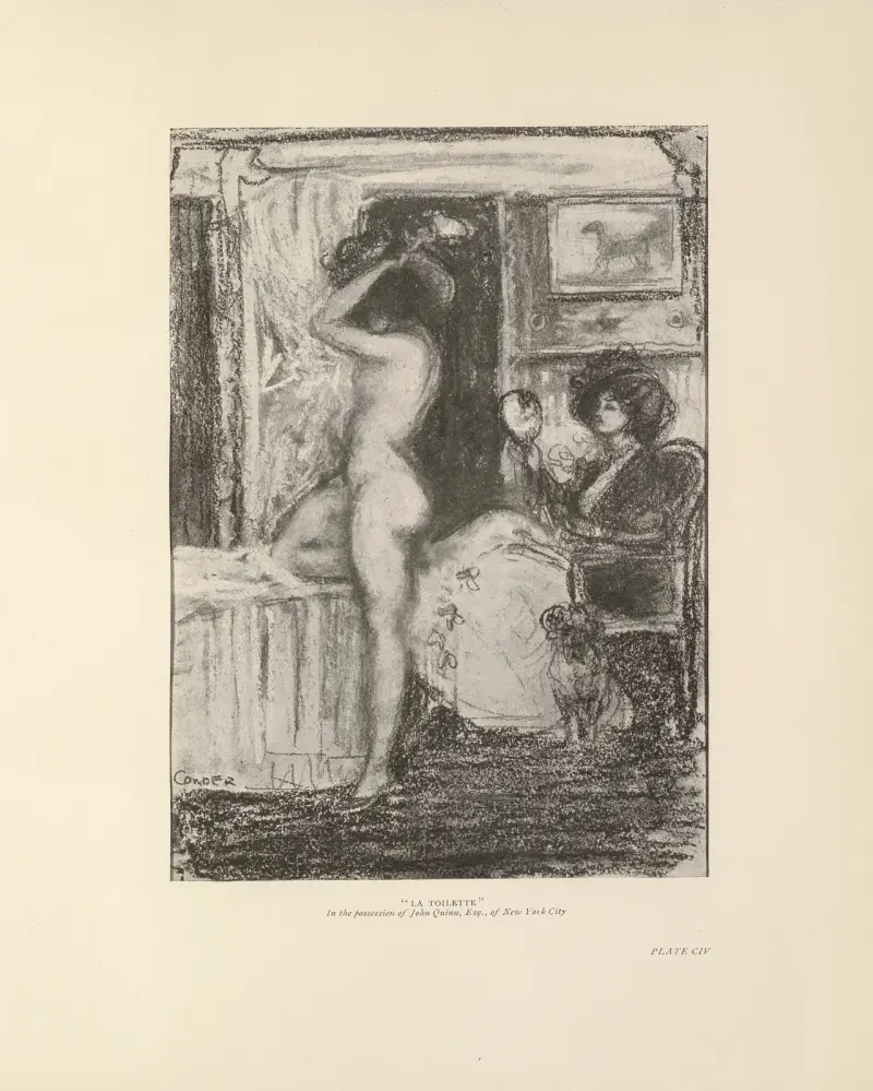 Toaleta, Charles Conder