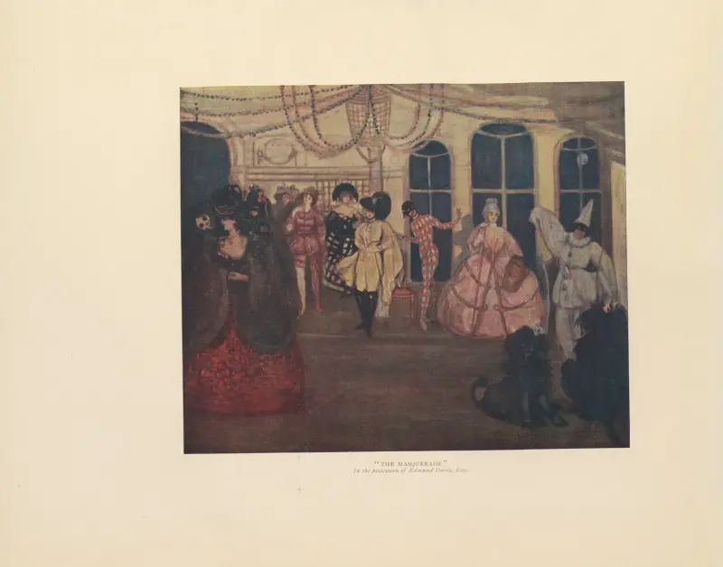 Maškaráda, Charles Conder