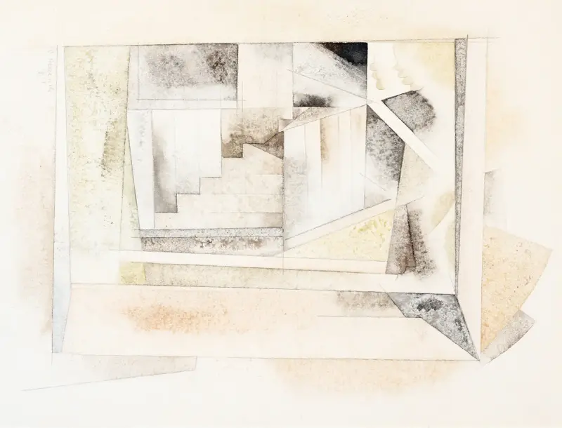 Bermuda, Treppe von Charles Demuth