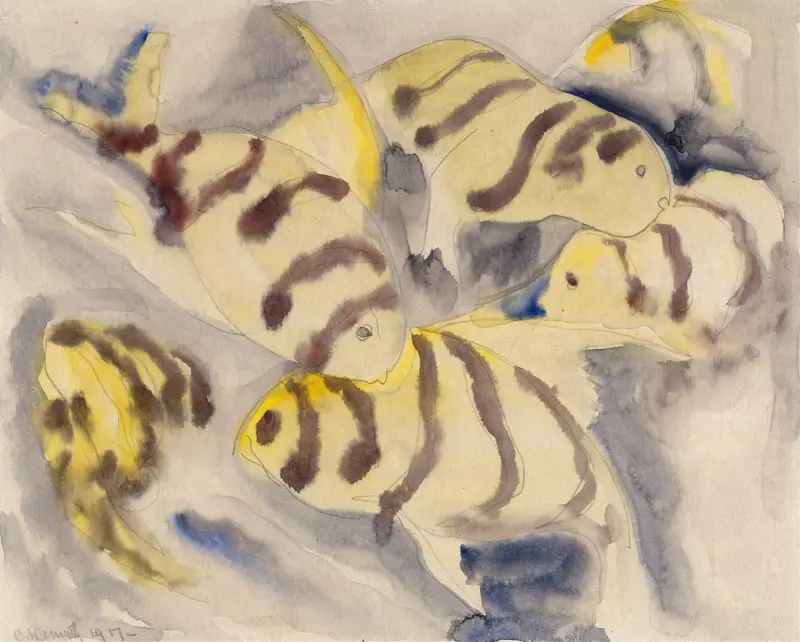 Fish Series, No. 3 av Charles Demuth