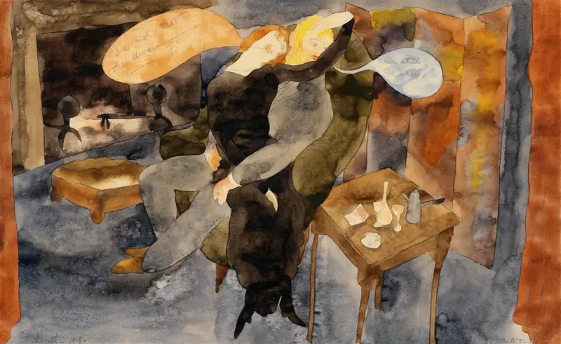 Lula und Alva Schön von Charles Demuth