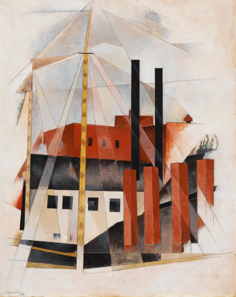 Piano Mover’s Holiday von Charles Demuth