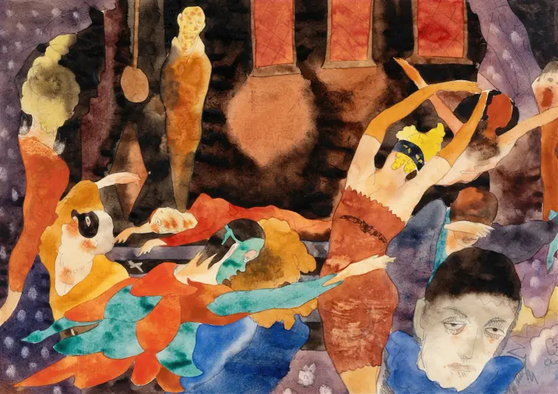 Die Maske des roten Todes von Charles Demuth