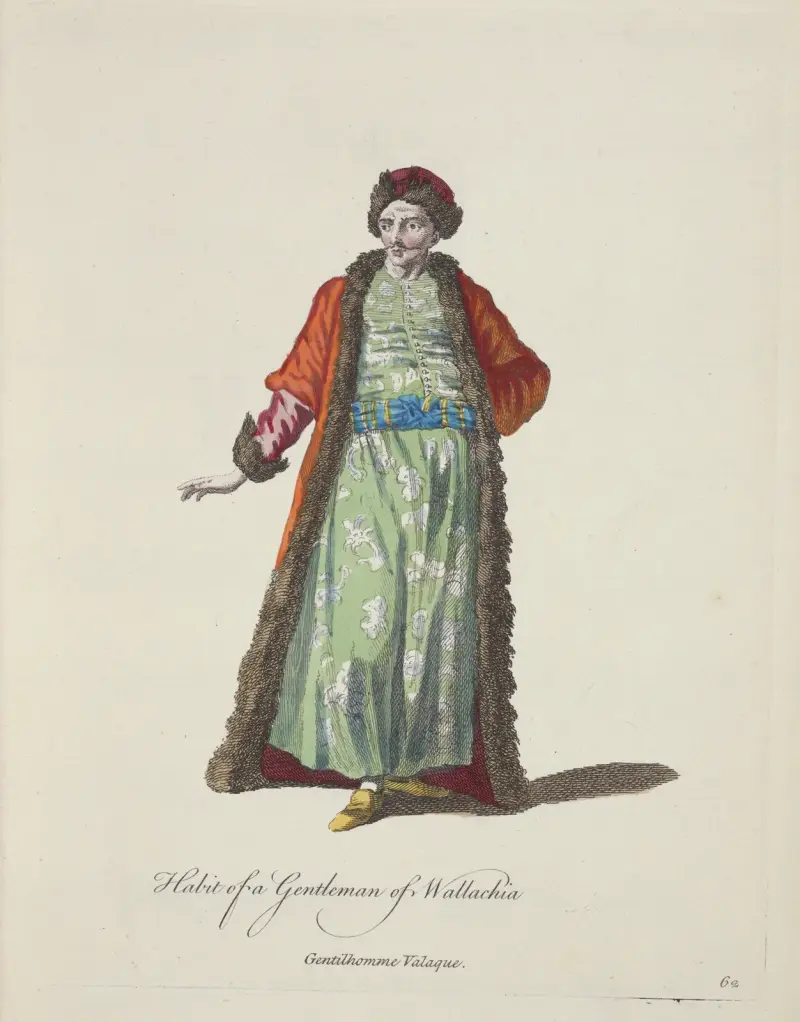 En vallakisk adelsmans dräkt av Charles Grignion