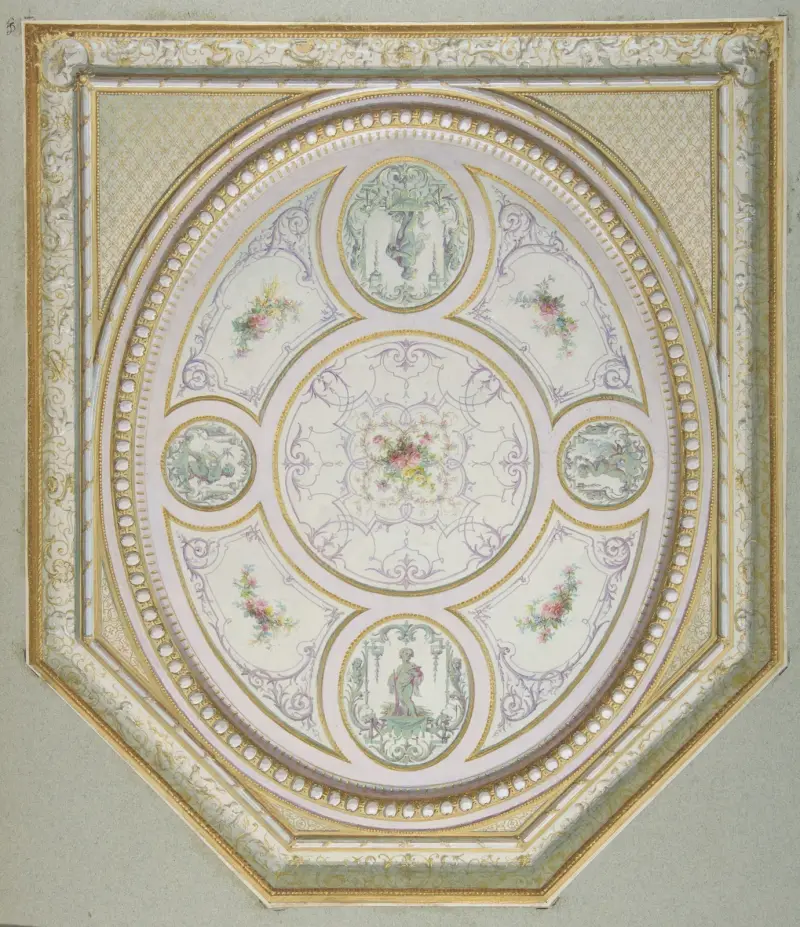Ceiling Design av Jules-Edmond-Charles Lachaise
