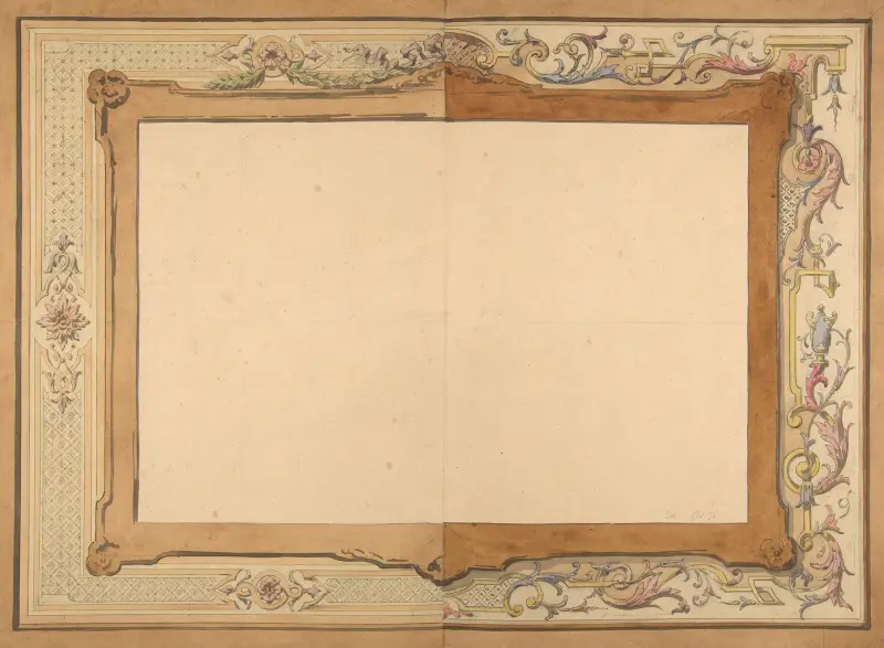 Design for a ceiling – nr 5 av Jules-Edmond-Charles Lachaise