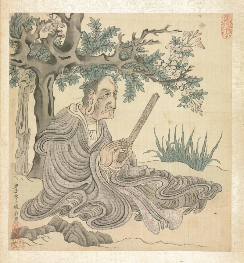 A Lohan [podle Kuan-sia], Chen Hongshou