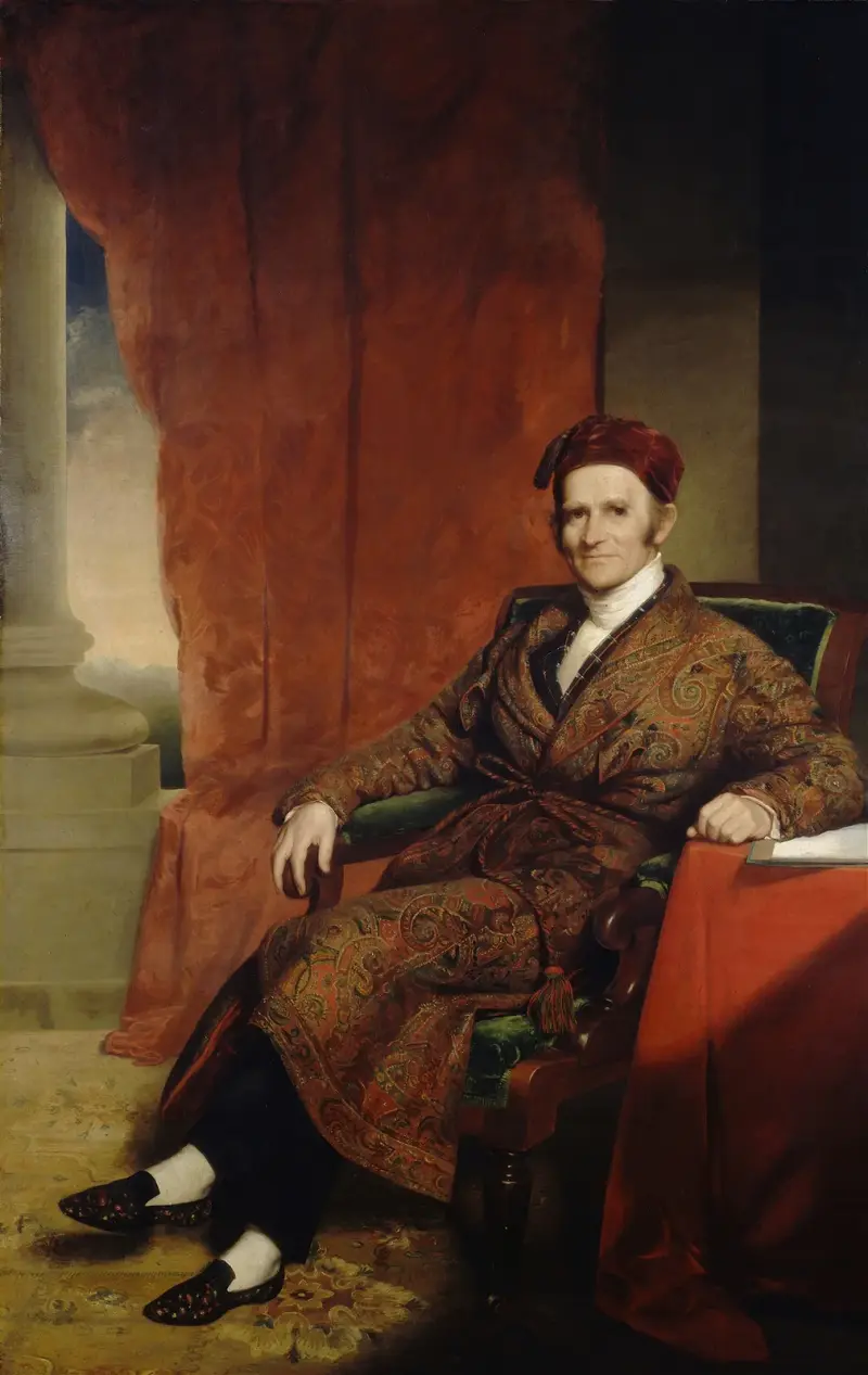 Amos Lawrence, Chester Harding