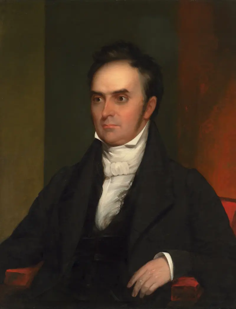 Daniel Webster, 1828 av Chester Harding