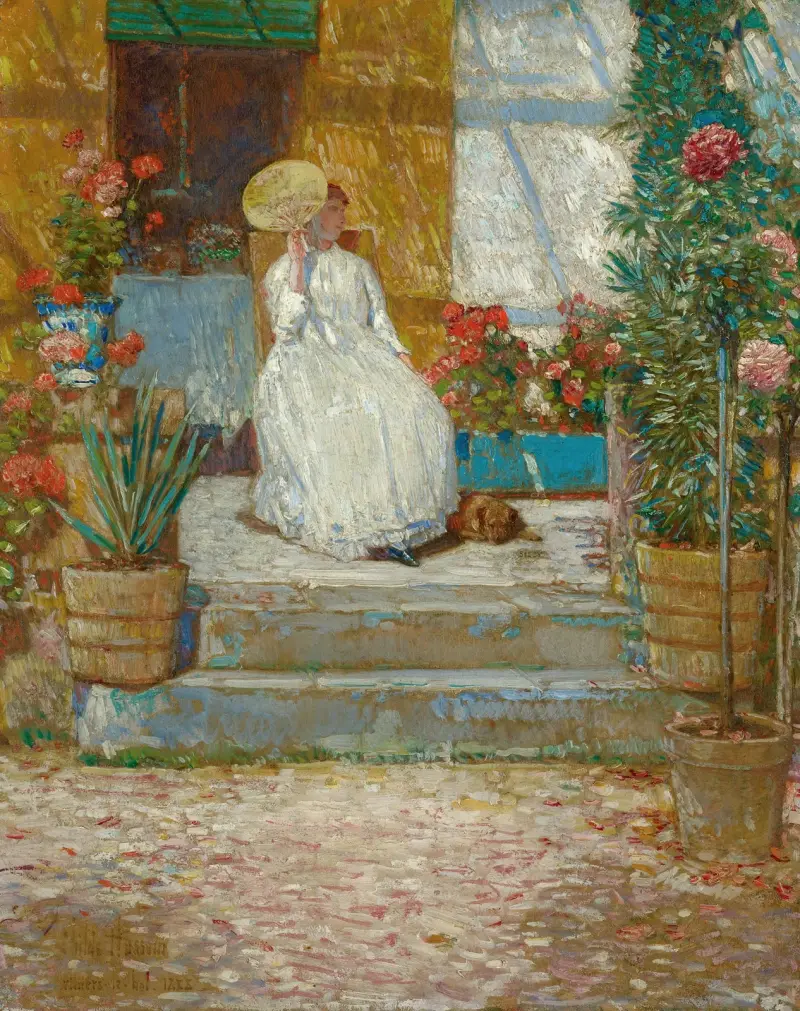 In der Sonne von Childe Hassam
