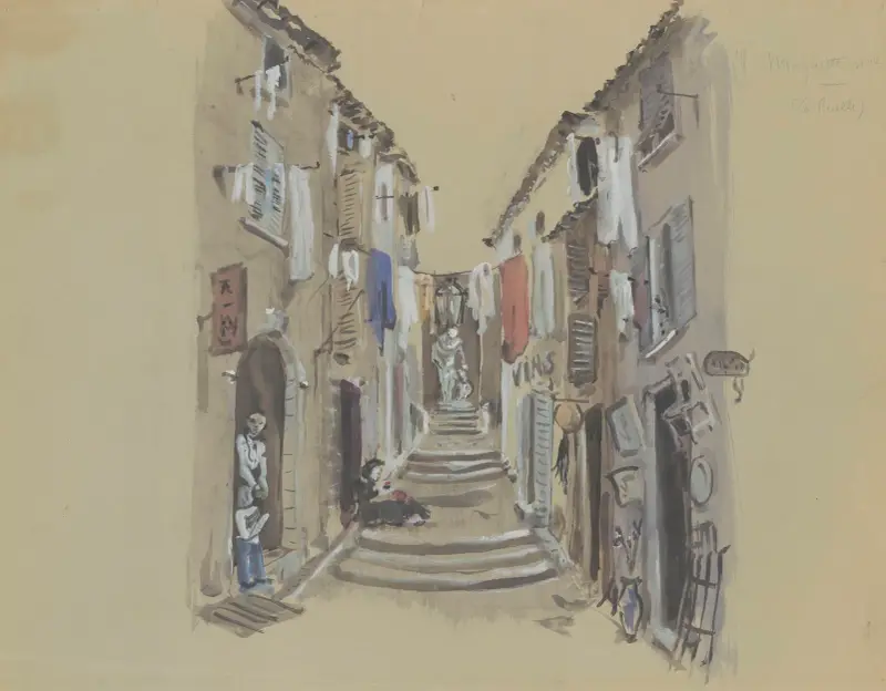 Ulička, Christian Bérard
