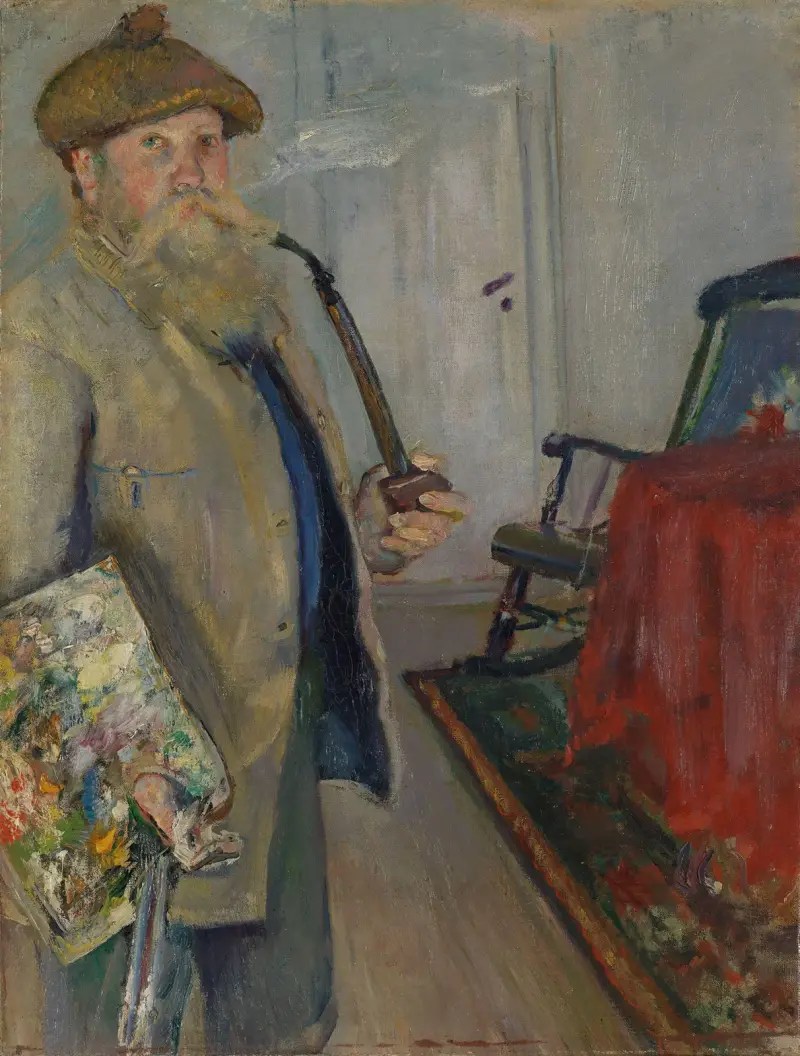 Self-Portrait av Christian Krohg