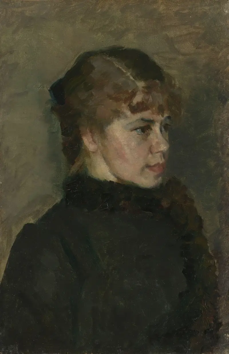 Junge Dame von Christian Krohg