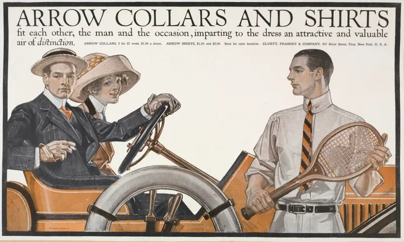 Arrow collars & shirts, Joseph Christian Leyendecker