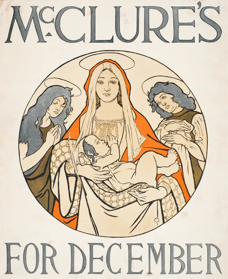 McClure's for December, Joseph Christian Leyendecker