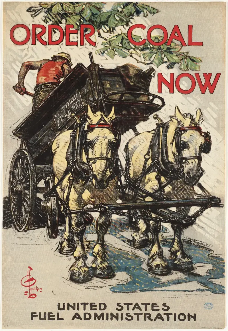 Bestellt Kohle jetzt von Joseph Christian Leyendecker