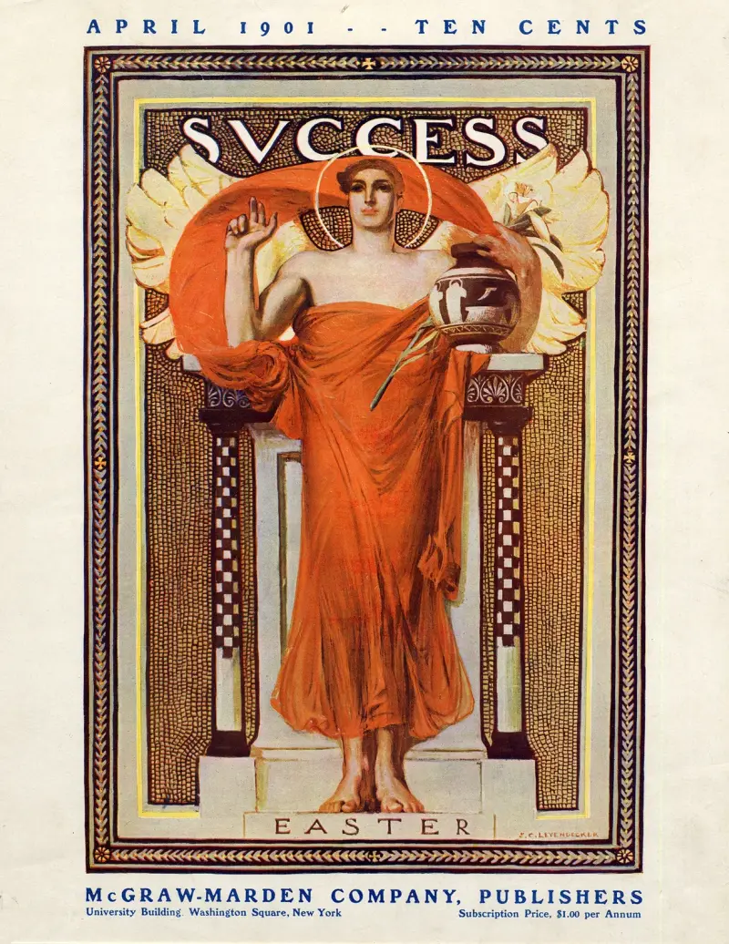 Success Easter April 1901, Joseph Christian Leyendecker