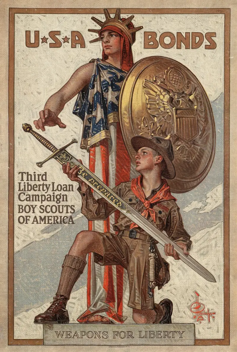 Waffen für die Freiheit von Joseph Christian Leyendecker