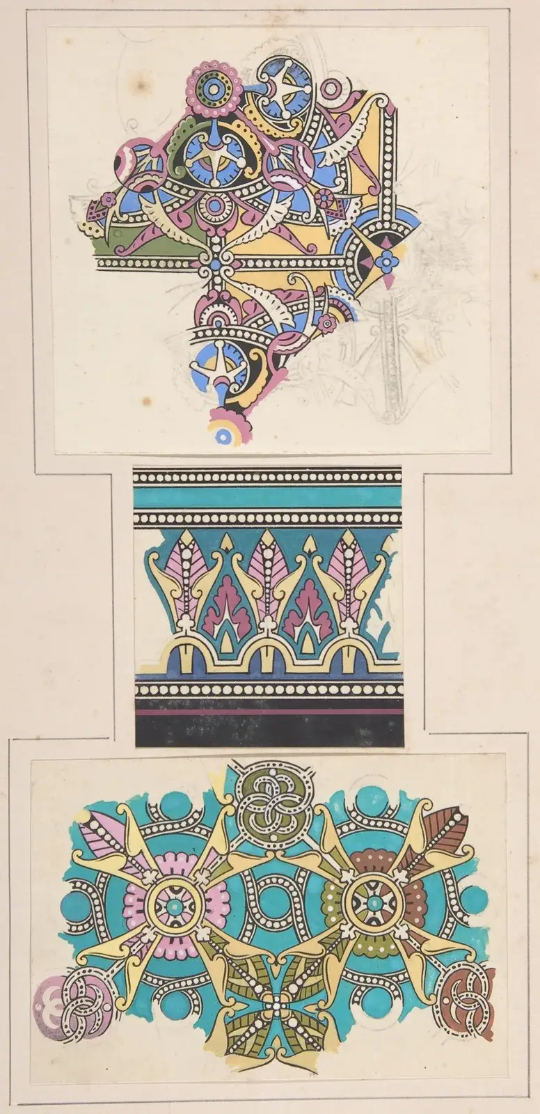 Design drawing, 1883 – nr 10 av Christopher Dresser