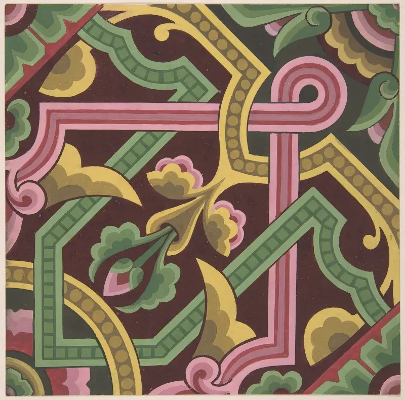 Design drawing, 1883 – nr 11 av Christopher Dresser