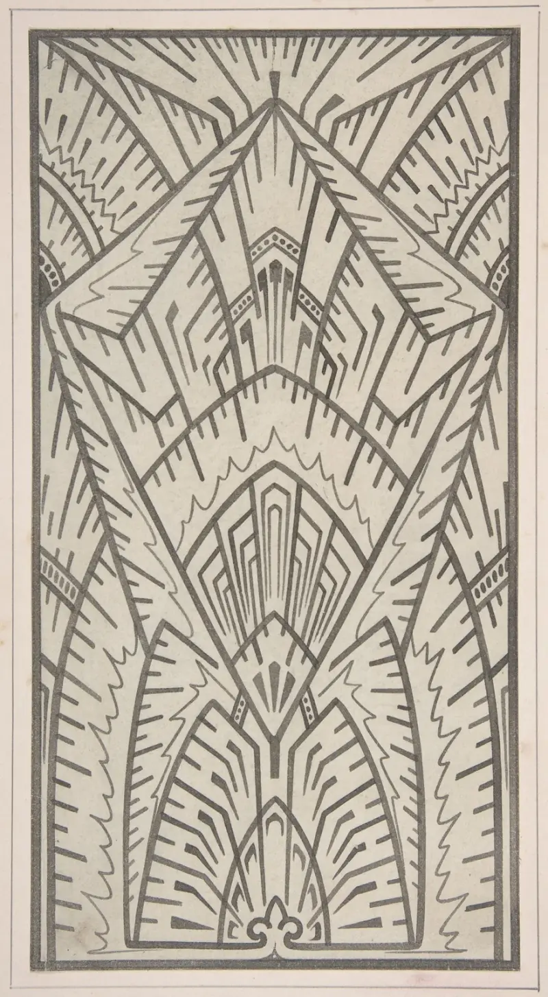 Rysunek projektowy, 1883 – nr 5, Christopher Dresser