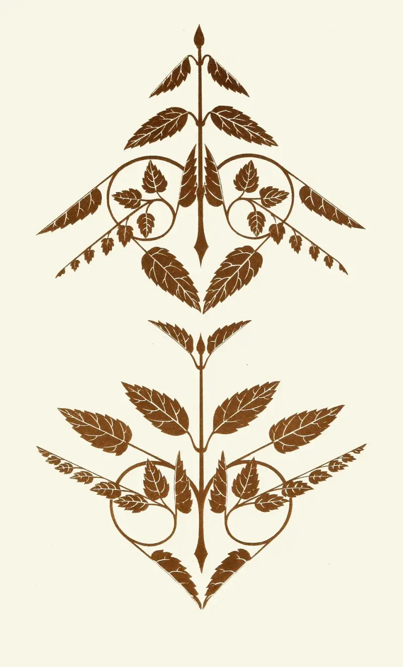 Dekorativ designkonst, plansch 22 av Christopher Dresser