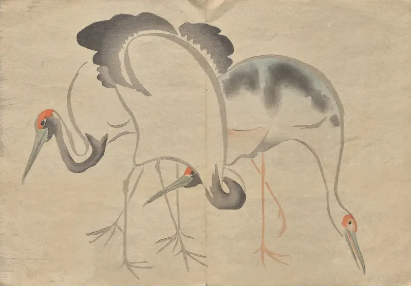 Das Kōrin-Bilderbuch Taf. 17 von Hōchū Nakamura