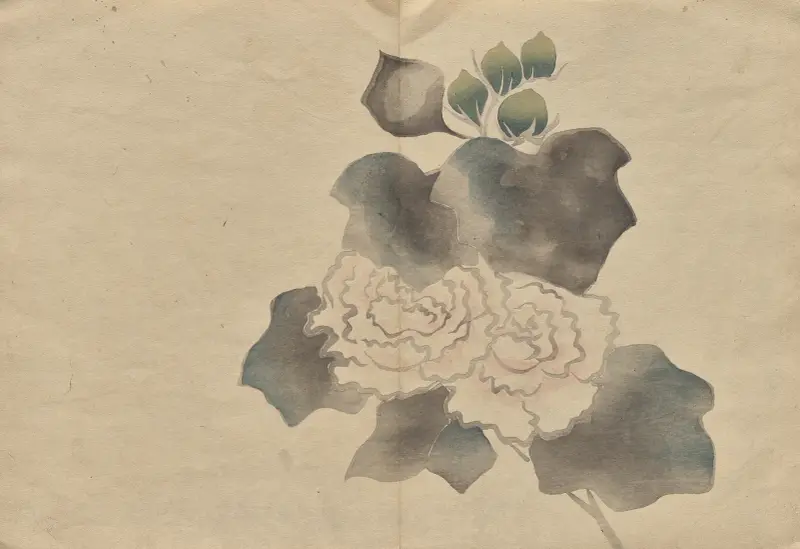 Das Kōrin-Bilderbuch, Tafel 20 von Hōchū Nakamura