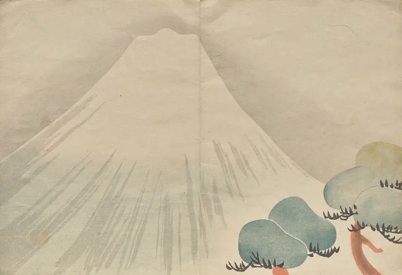 Kōrin-bildboken, plansch 28 av Hōchū Nakamura