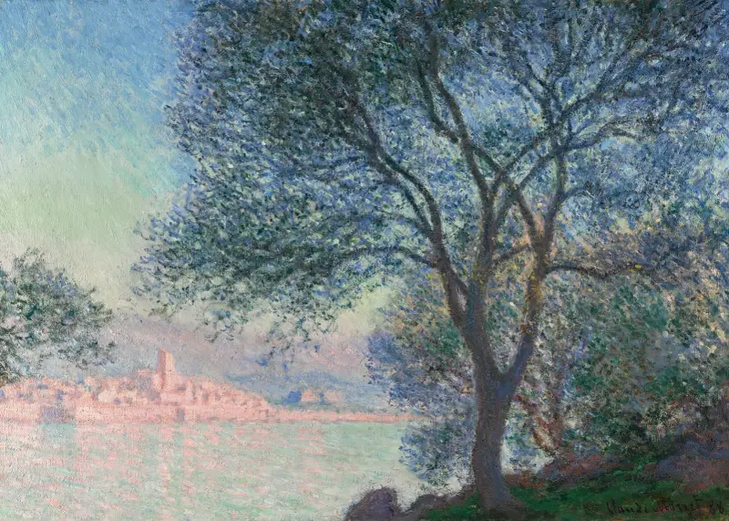 Antibes vue de la Salis av Claude Monet