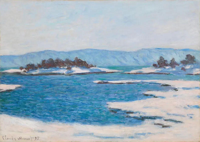 Vid Christianiafjorden av Claude Monet
