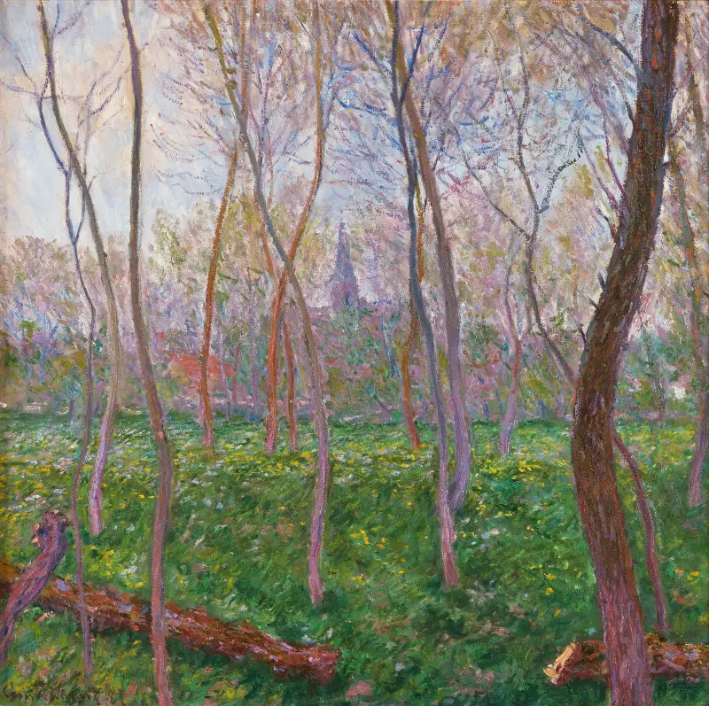 Bennecourt von Claude Monet
