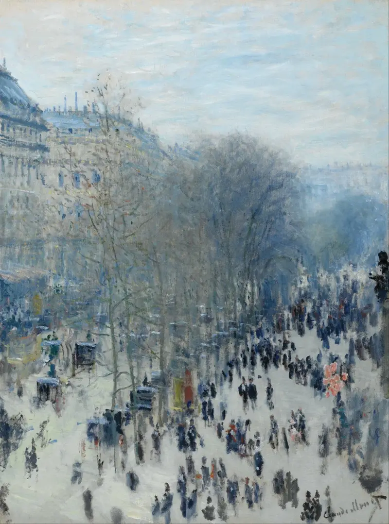 Boulevard des Capucines, Claude Monet