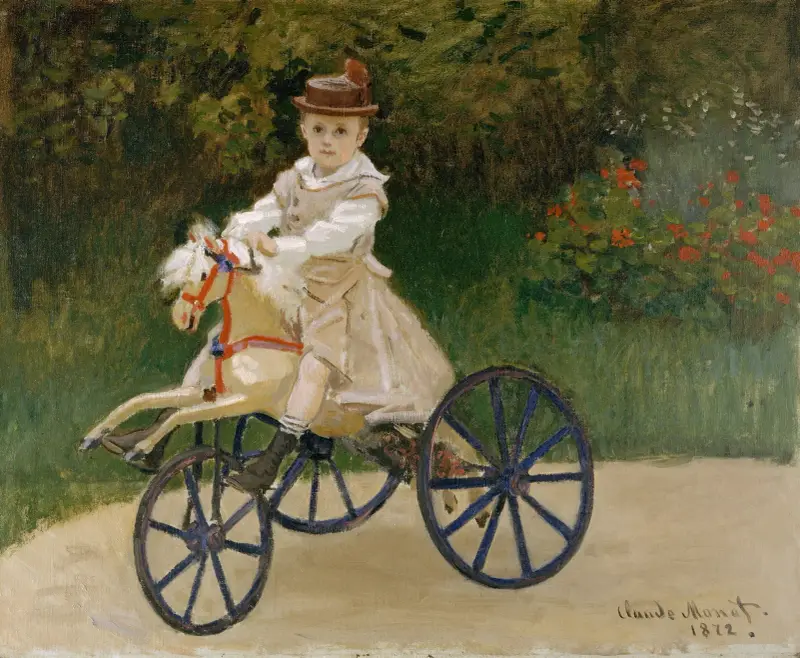 Jean Monet av Claude Monet