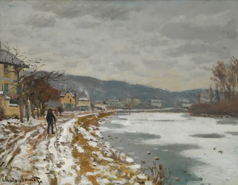 Seina u Bougivalu, Claude Monet