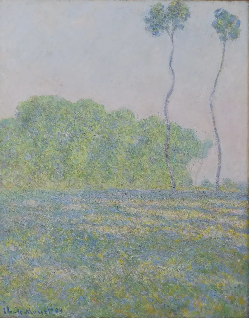 Wiese bei Giverny, 1894 von Claude Monet