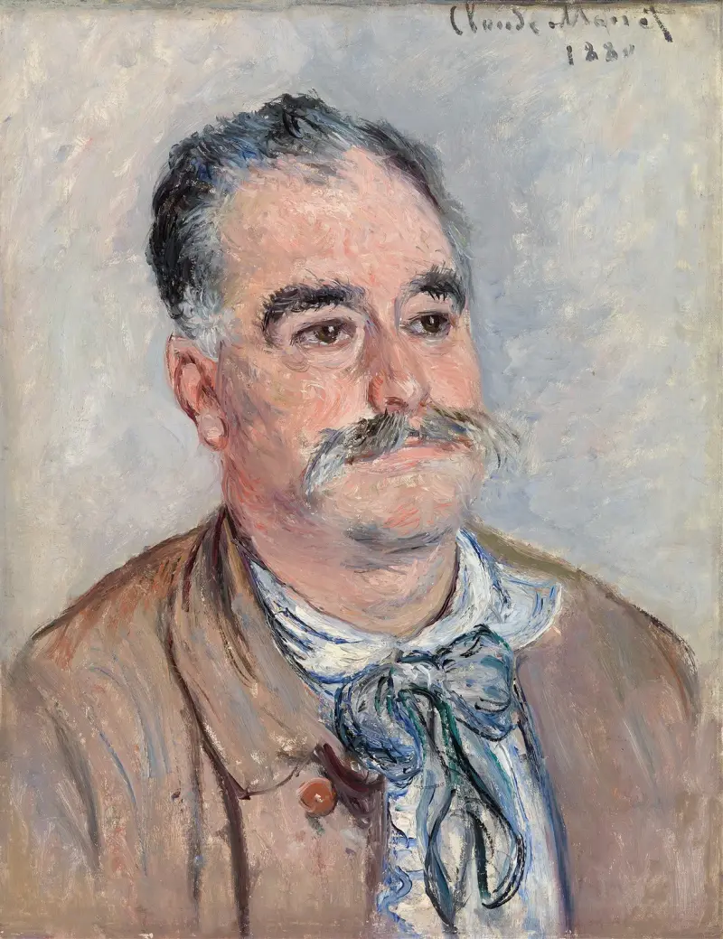 Monsieur Coqueret (Father) av Claude Monet
