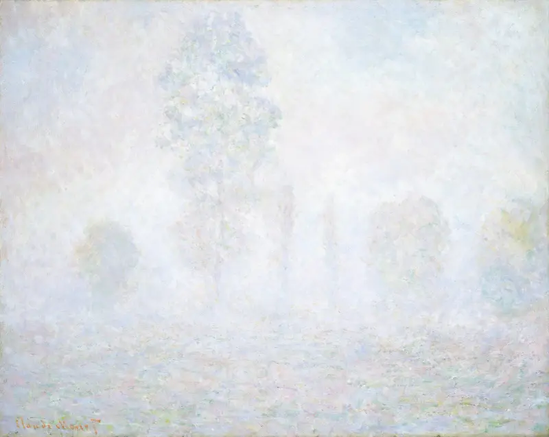 Ranní mlha, Claude Monet