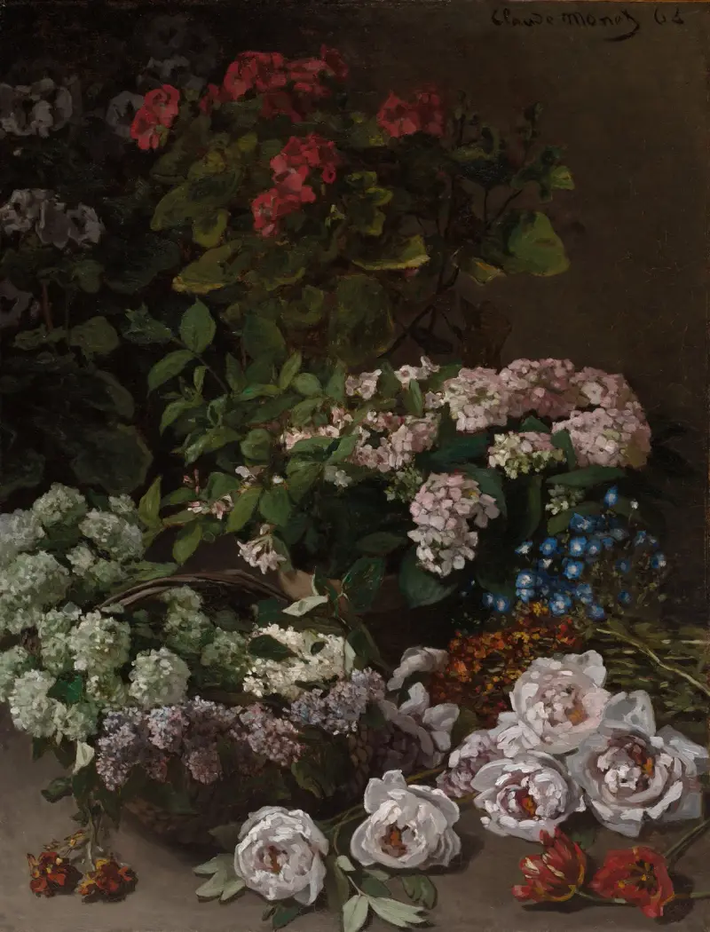 Spring Flowers av Claude Monet