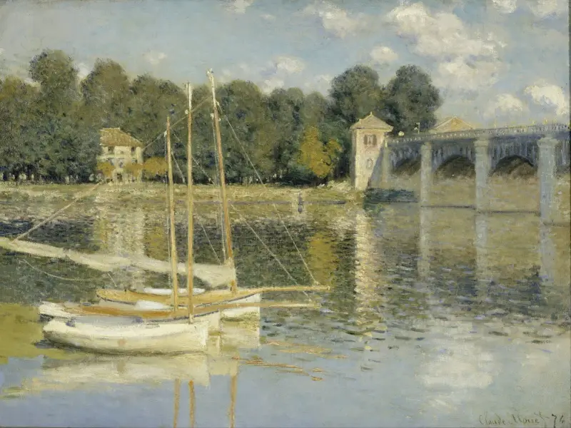 Argenteuilský most, Claude Monet