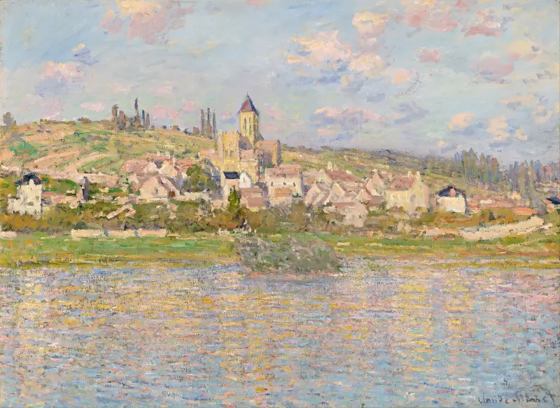 Vétheuil – nr 1 av Claude Monet