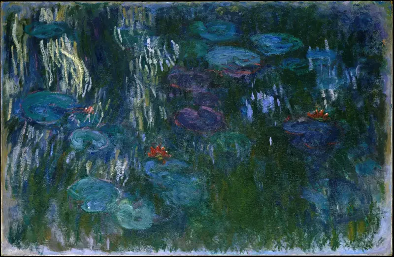 Seerosen, 1916 von Claude Monet