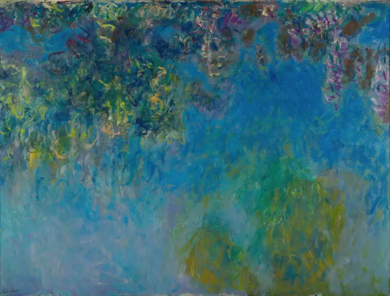 Glyzinien von Claude Monet