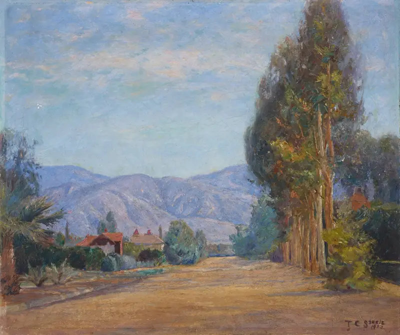 Hügel bei Redlands, Kalifornien von Theodore Clement Steele