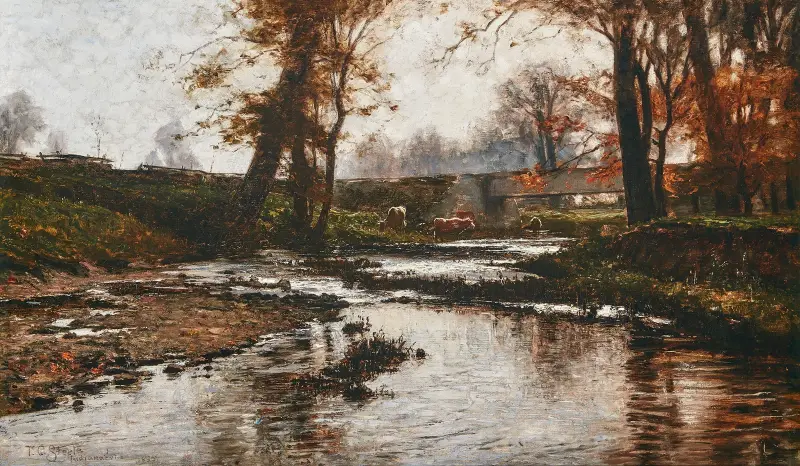 Pleasant Run, Theodore Clement Steele