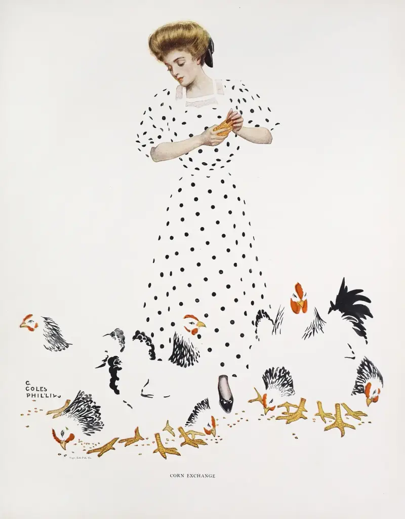 Giełda zbożowa, Coles Phillips