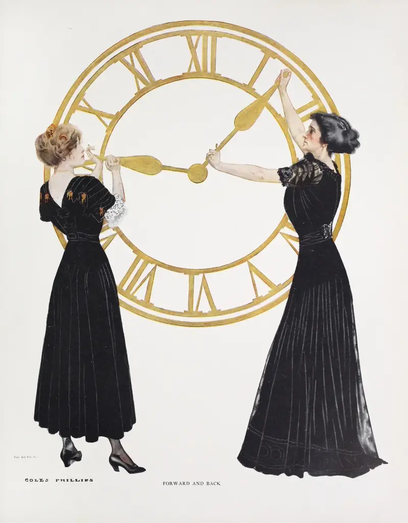 W przód i w tył, Coles Phillips