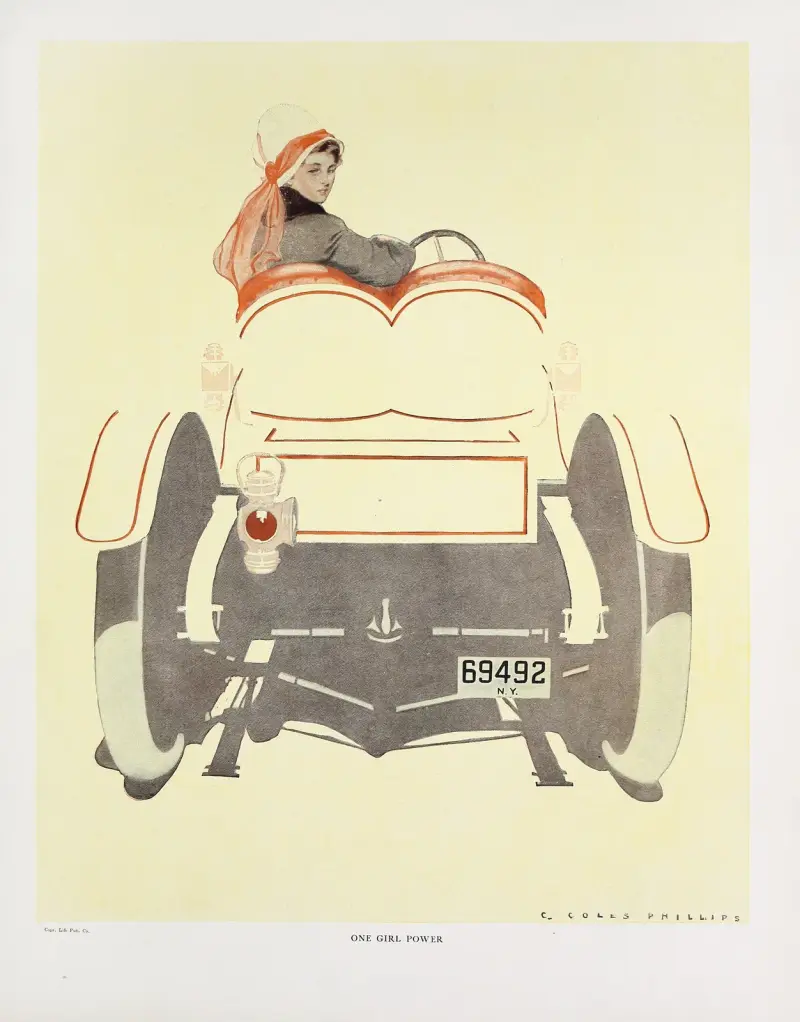 One girl power, Coles Phillips