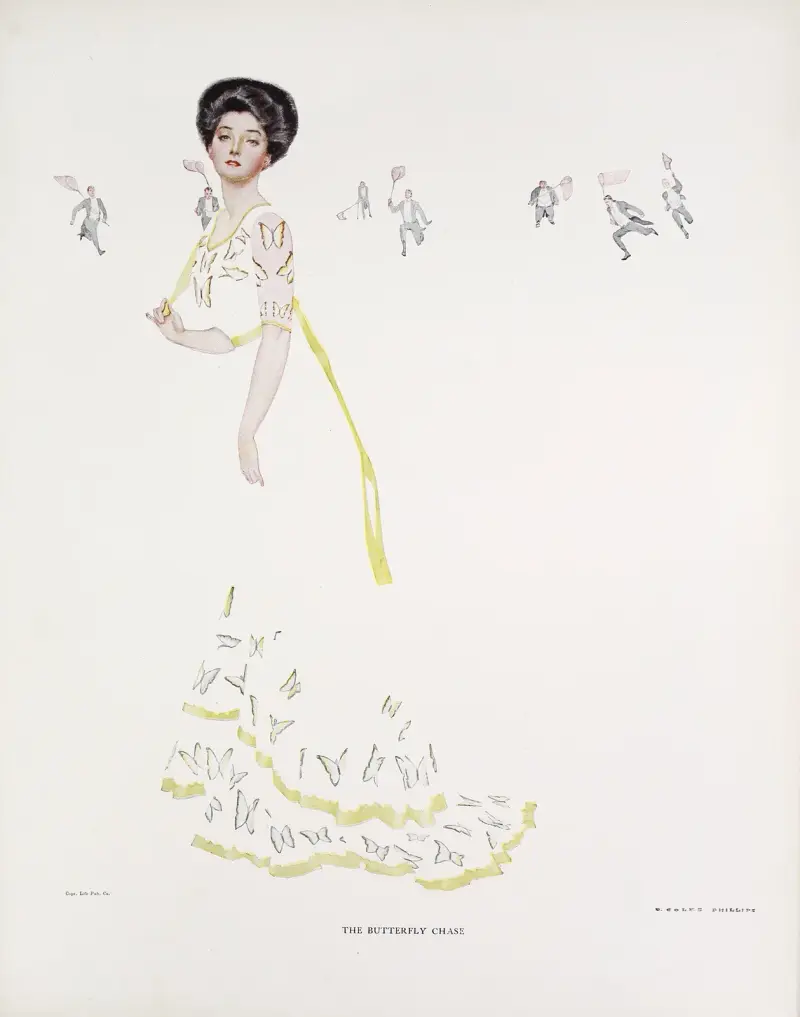 Honba za motýlem, Coles Phillips